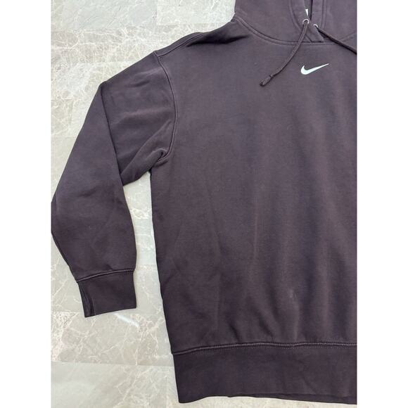 Nike Center Swoosh Hoodie Small Brown Travis Scott Sweatshirt Sweater - Picture 2 of 11